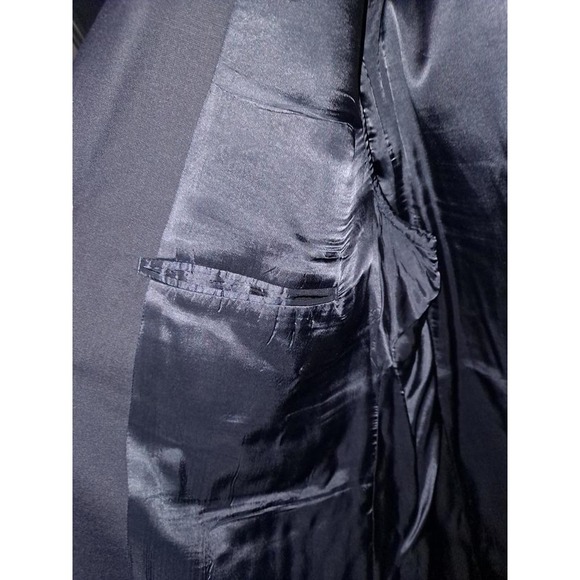 Brooks Brothers 346 Stretch Blazer Wool Blend‎ Navy 2 Button Size 48M - Picture 3 of 8